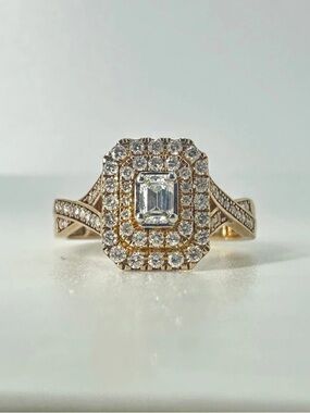 10k Diamond Ring Size 7